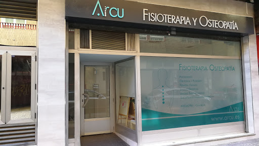 Centro de fisioterapeutas Arcu Fisioterapia & Osteopatia en Zaragoza -