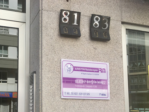 Centro de fisioterapeutas Aristín en A Coruña -
