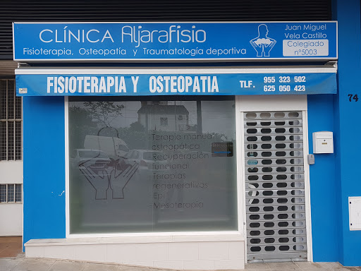 Centro de fisioterapeutas CLÍNICA ALJARAFISIO en Tomares -