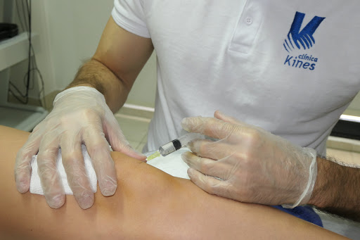 Centro de fisioterapeutas Clinica Kines en Dénia -