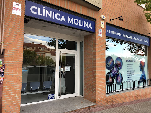 Centro de fisioterapeutas Clínica Molina en Villanueva del Pardillo -