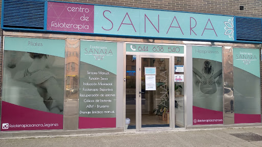 Centro de fisioterapeutas Fisioterapia Sanara en Leganés -