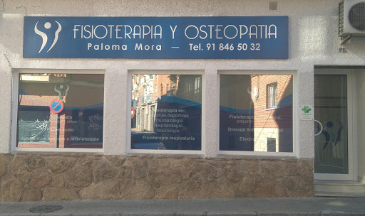 Centro de fisioterapeutas Fisioterapia y Osteopatía Paloma Mora en Colmenar Viejo -